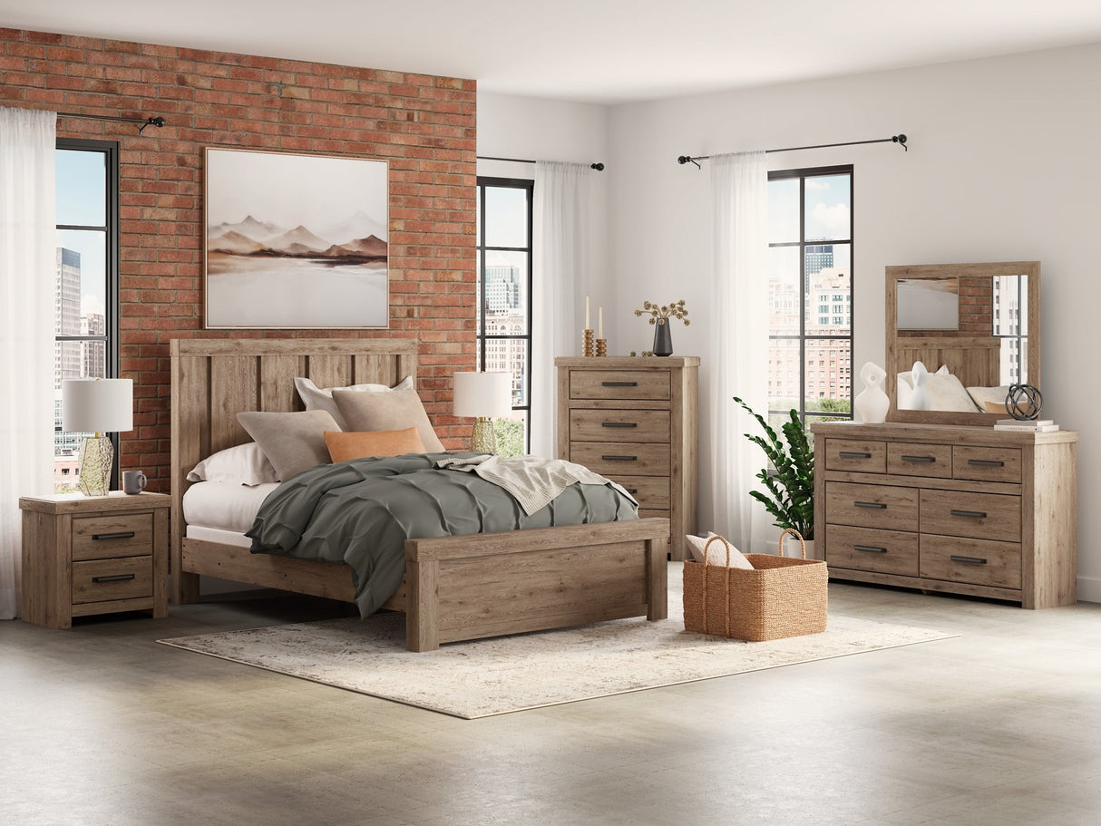 Oliandon Light Brown Dresser by Ashley at Eve Furniture