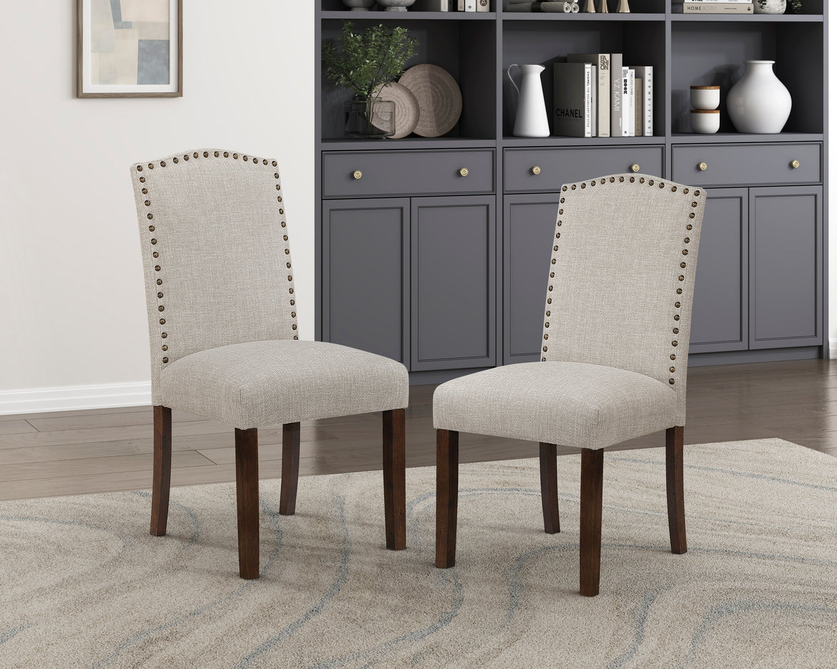 Oliver Brown Counter Height Stool, Set of 2 by Homelegance at Eve Furniture