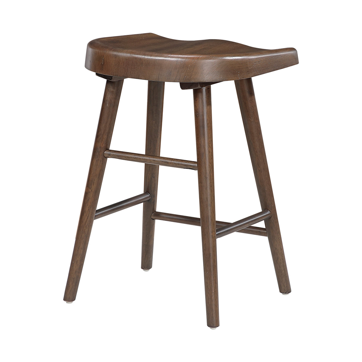 Oliver Brown Counter Height Stool, Set of 2 by Homelegance at Eve Furniture
