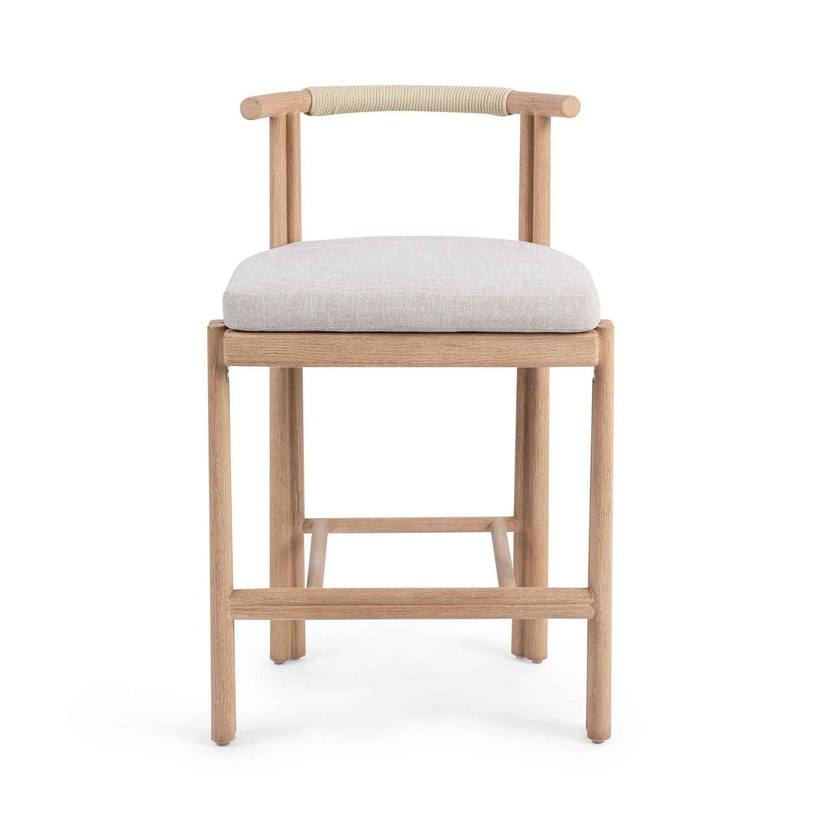 Oliver Brown Outdoor Armless Counter Stool by Classic Home at Eve Furniture