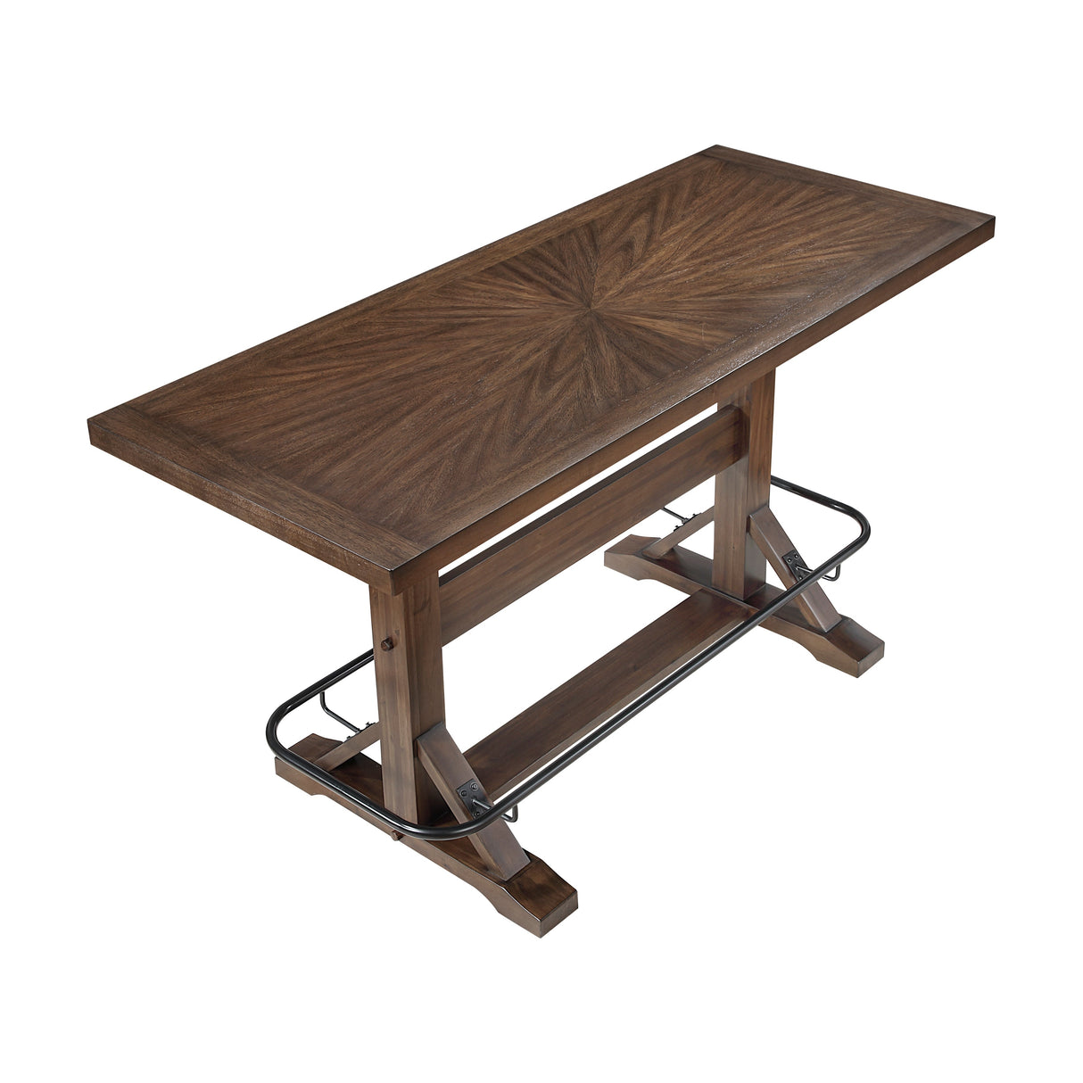Oliver Brown Pub Height Dining Set by Homelegance at Eve Furniture