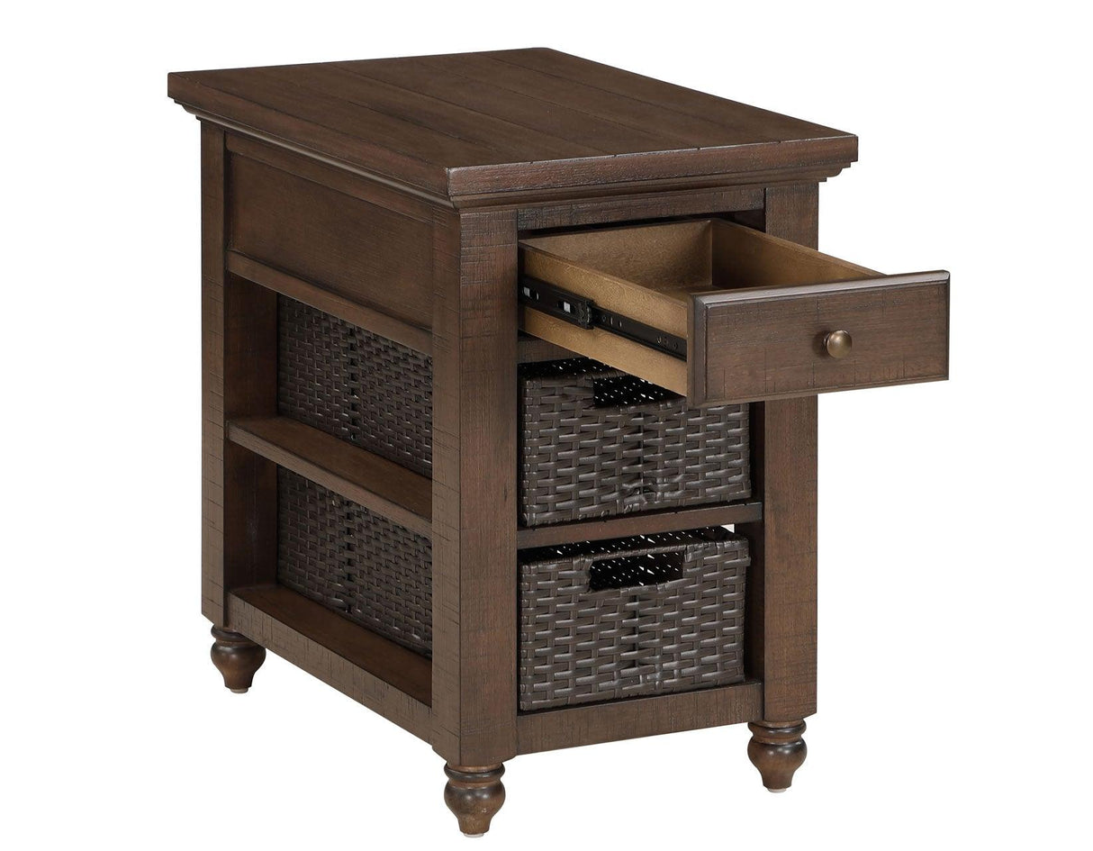 Oliver Chairside End Table by Steve Silver at Eve Furniture