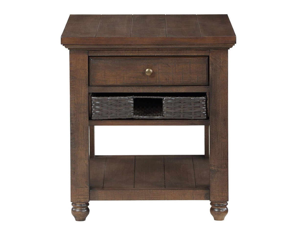 Oliver End Table by Steve Silver at Eve Furniture