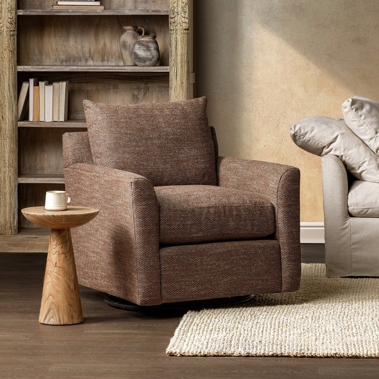Olivia Swivel Chair by Classic Home at Eve Furniture