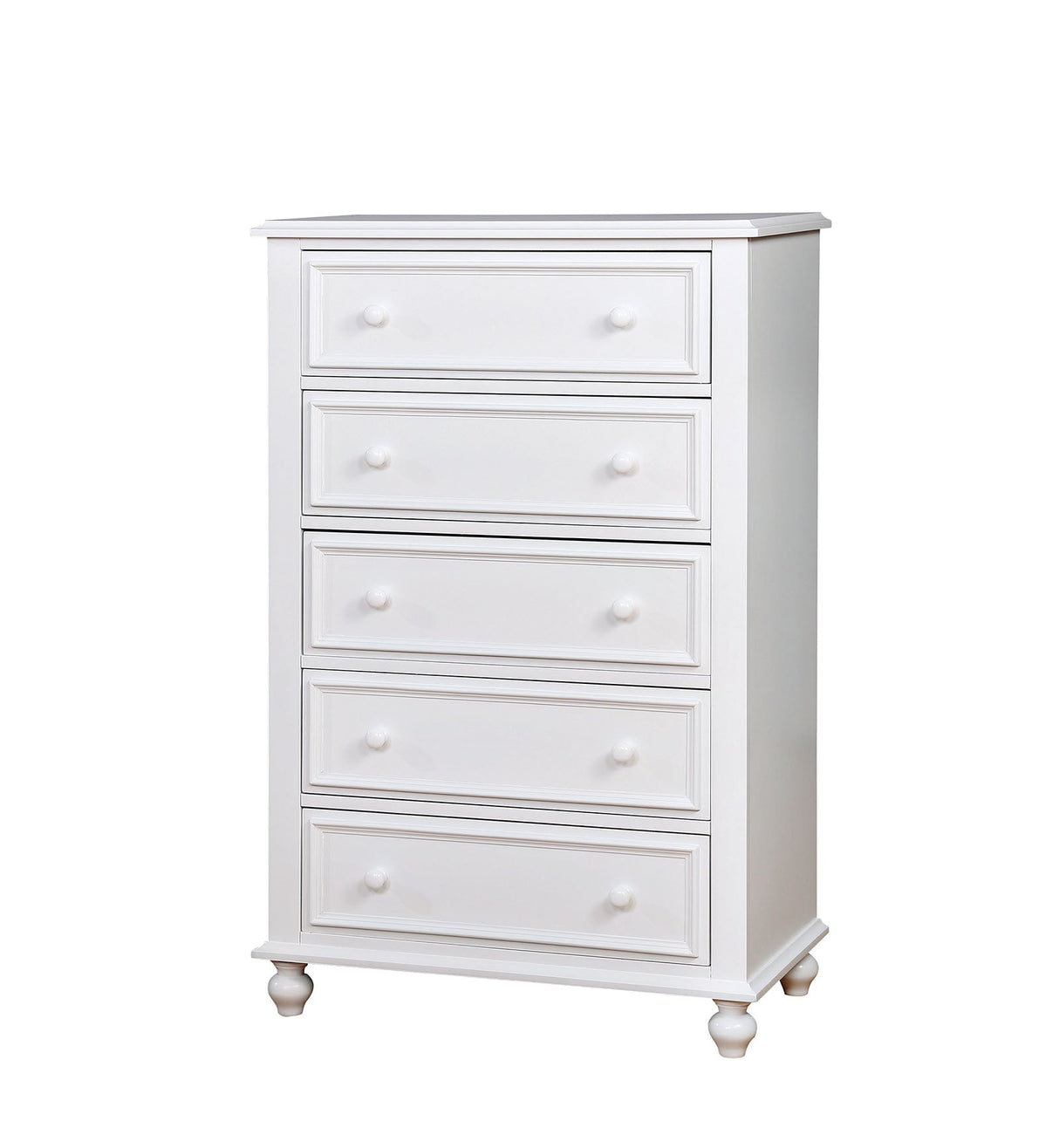Olivia White Chest by Furniture of America at Eve Furniture