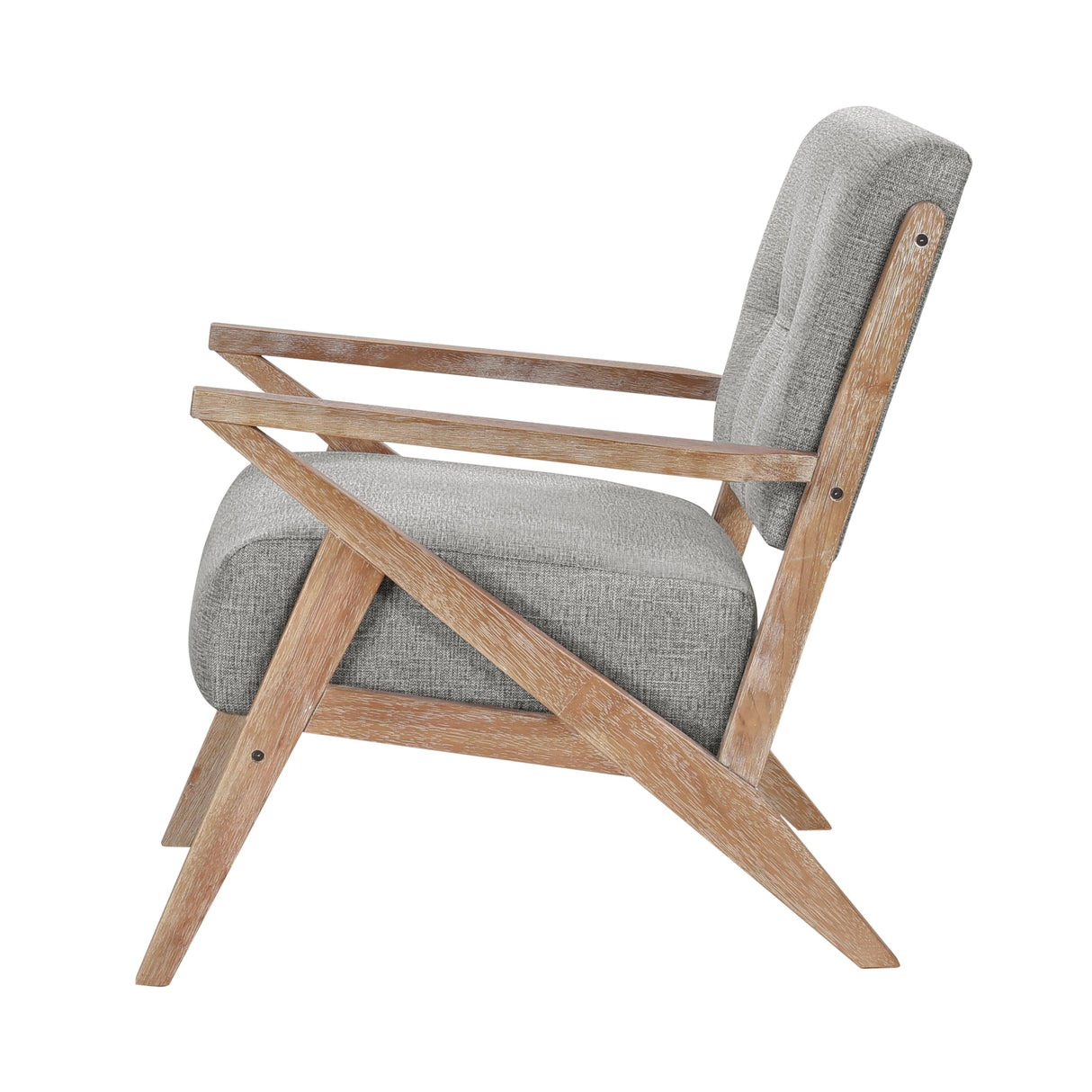 Ollen Gray Accent Chair by Homelegance at Eve Furniture
