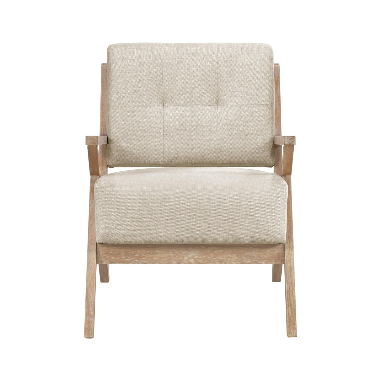 Ollen Sand Accent Chair by Homelegance at Eve Furniture