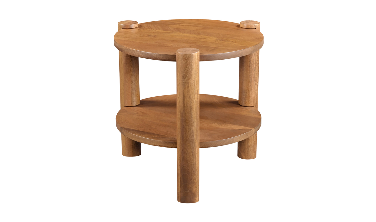 Olsen Accent Table Vintage Brown by Moe's Home at Eve Furniture