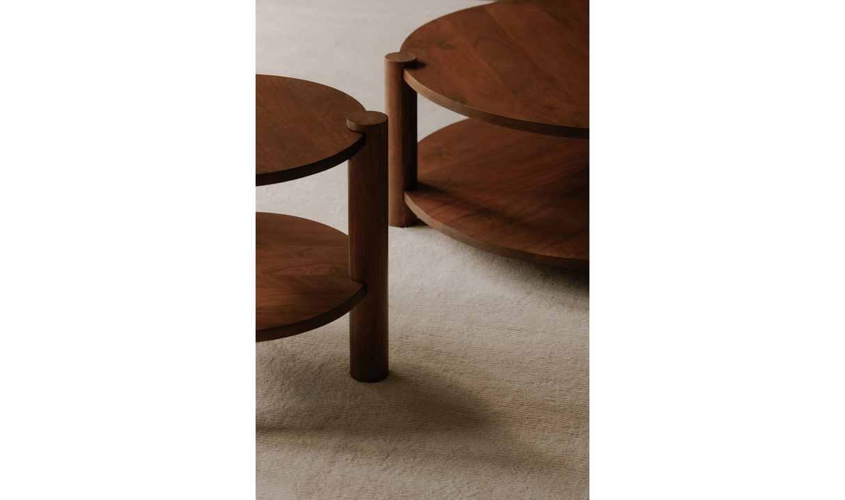 Olsen Accent Table Vintage Brown by Moe's Home at Eve Furniture