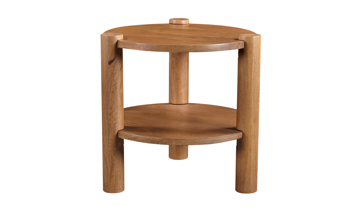 Olsen Accent Table Vintage Brown by Moe's Home at Eve Furniture