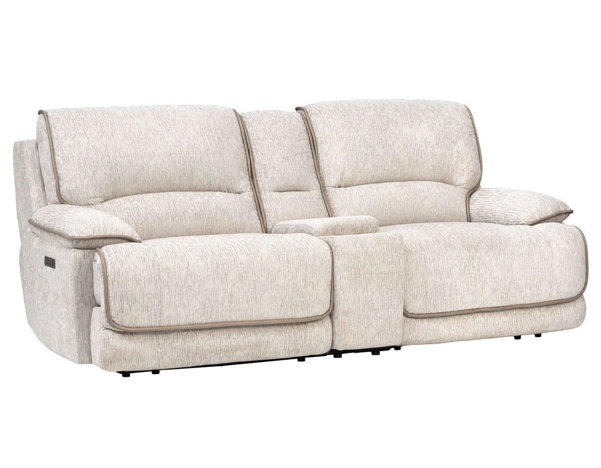 Olsen Dove 3-Piece Dual-Power Zero-Gravity Reclining Set by Steve Silver at Eve Furniture