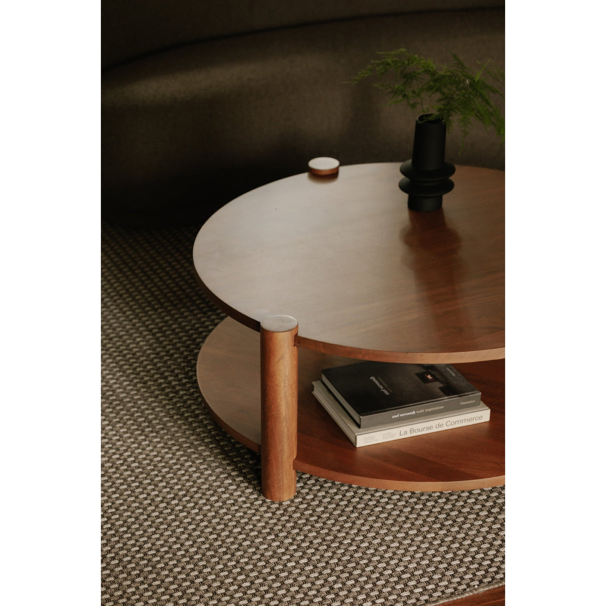 Olsen Vintage Brown Coffee Table by Moe's Home at Eve Furniture