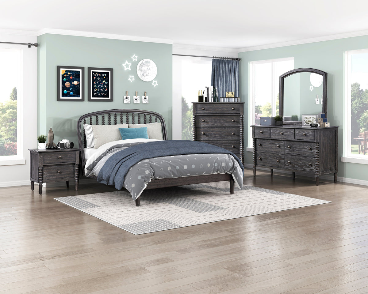 Olson Espresso Full Platform Bed