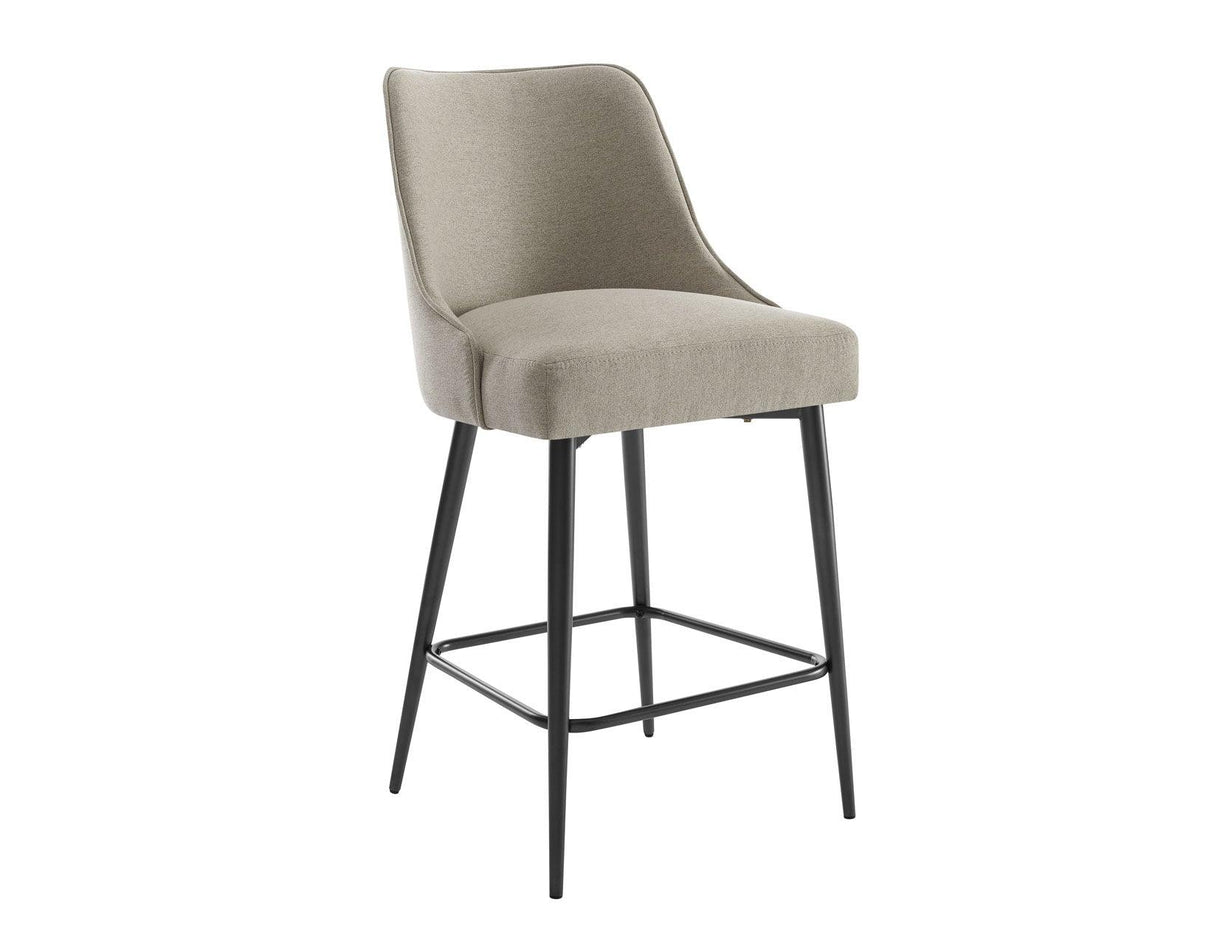 Olson 24″ Counter Chair, Khaki, Set of 2 by Steve Silver at Eve Furniture