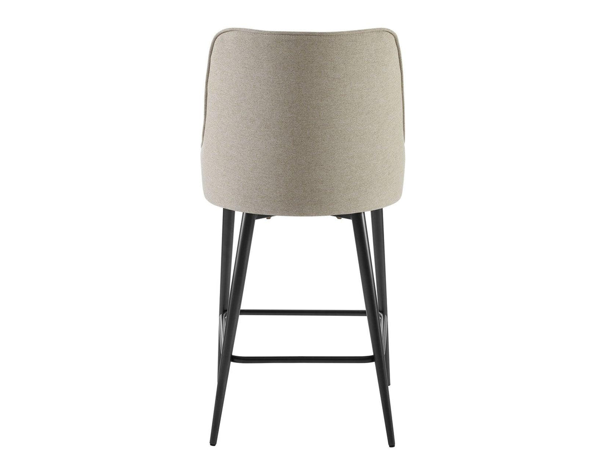 Olson 24″ Counter Chair, Khaki, Set of 2 by Steve Silver at Eve Furniture