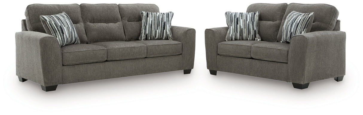 Olten Graphite Living Room Set