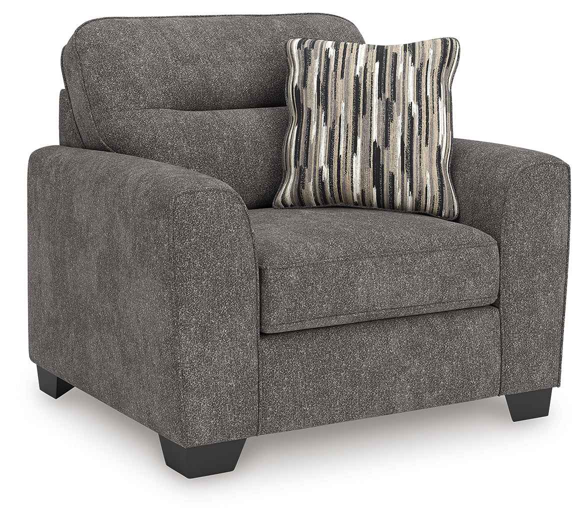 Olten Graphite Living Room Set by Ashley at Eve Furniture
