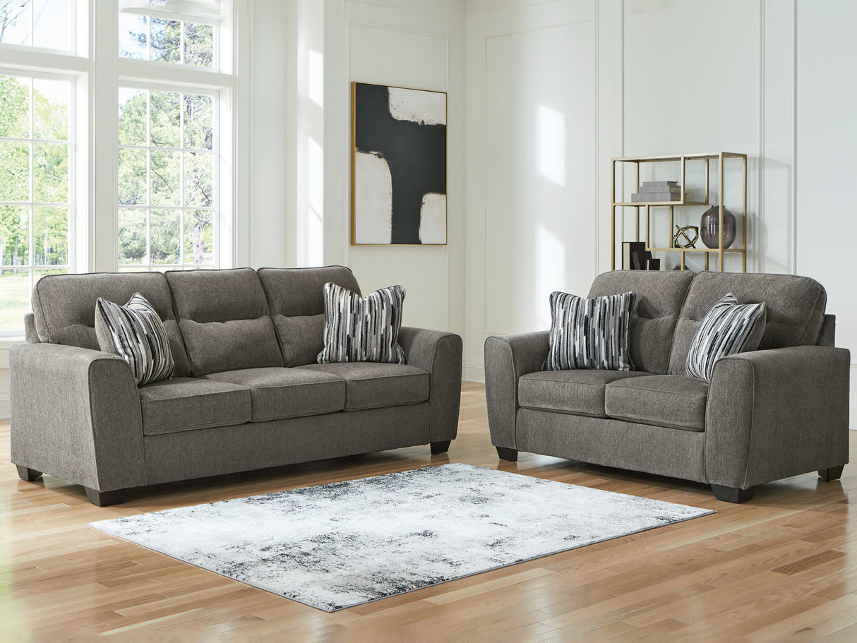 Olten Graphite Living Room Set