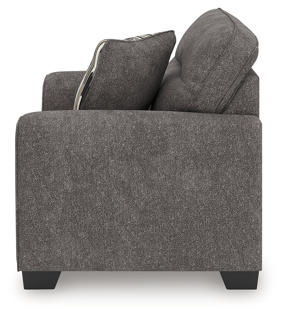 Olten Graphite Oversized Chair by Ashley at Eve Furniture
