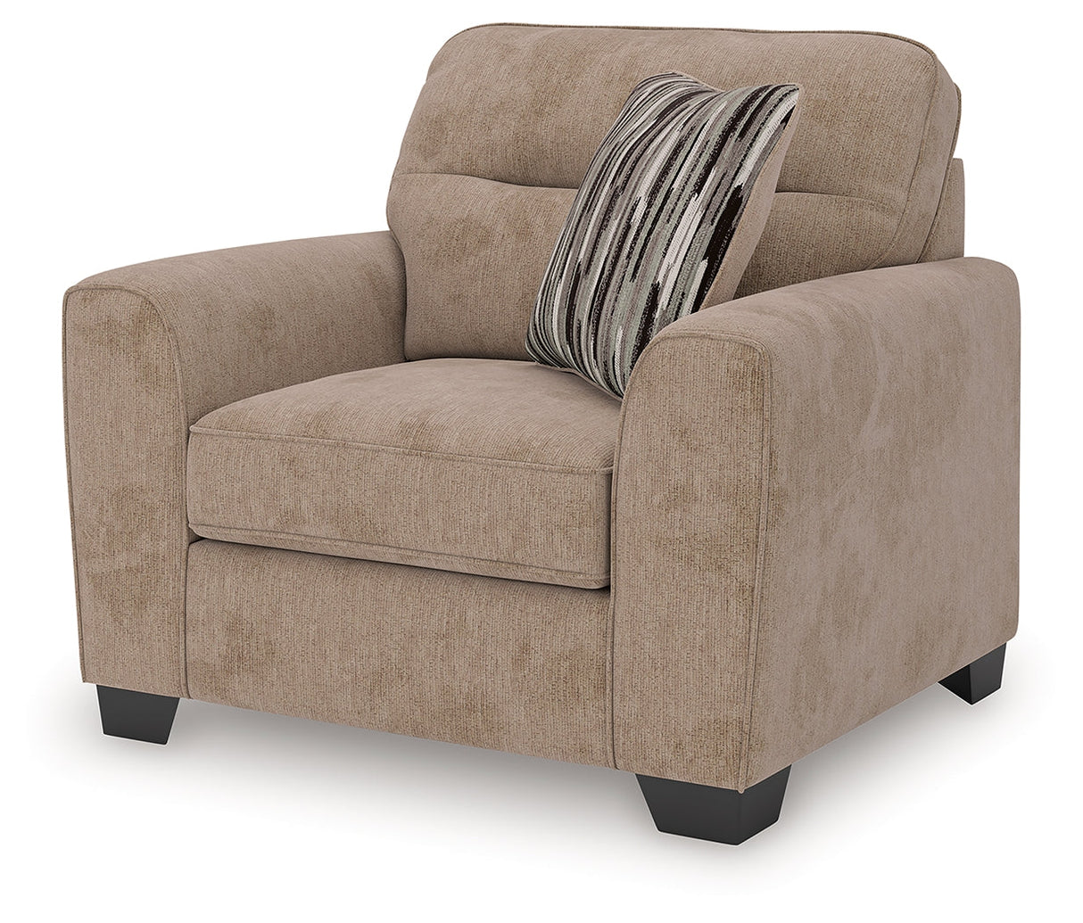 Olten Mocha Oversized Chair by Ashley at Eve Furniture