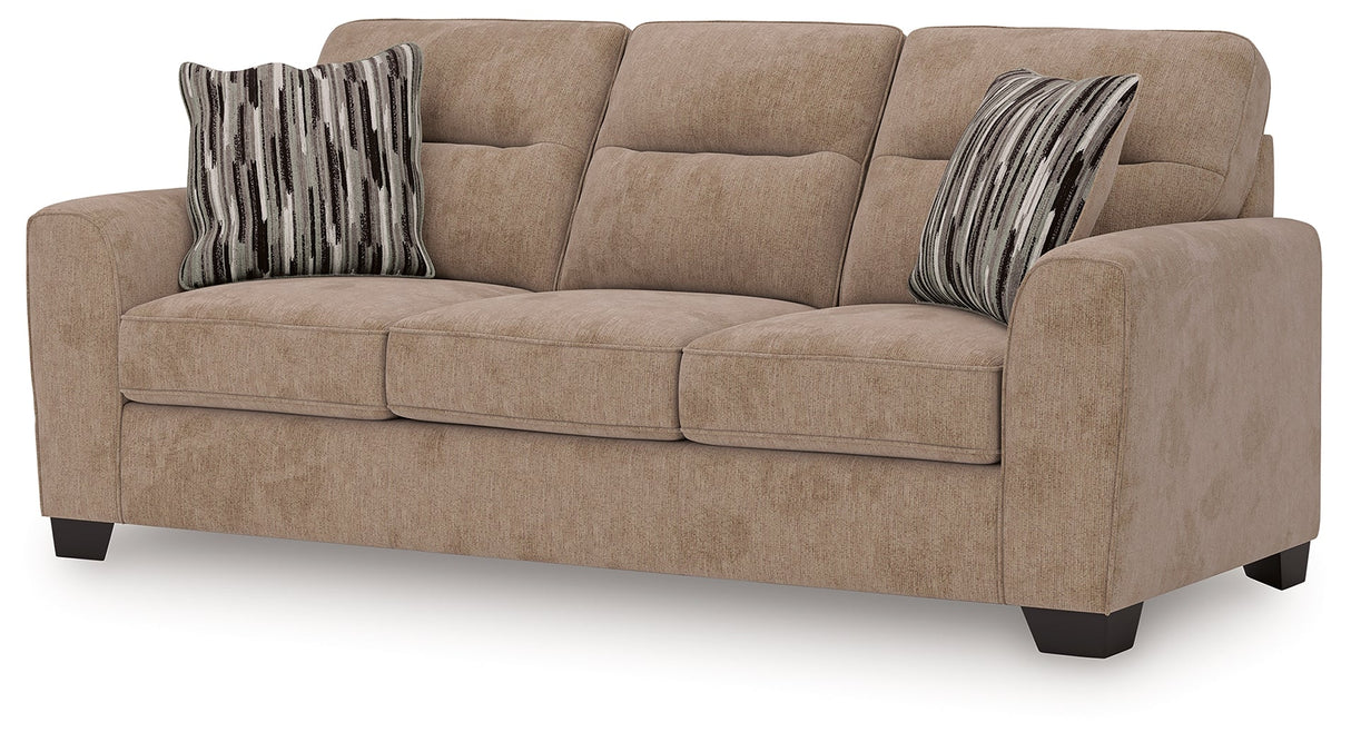 Olten Mocha Sofa by Ashley at Eve Furniture