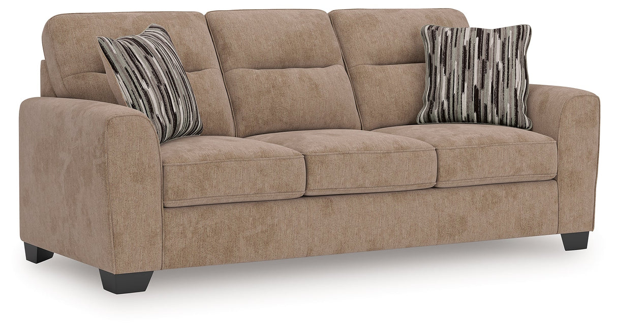 Olten Mocha Sofa by Ashley at Eve Furniture