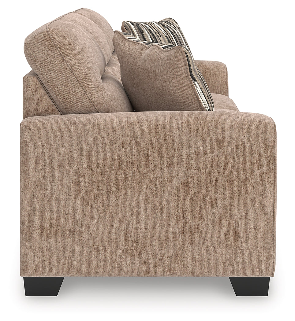 Olten Mocha Sofa by Ashley at Eve Furniture