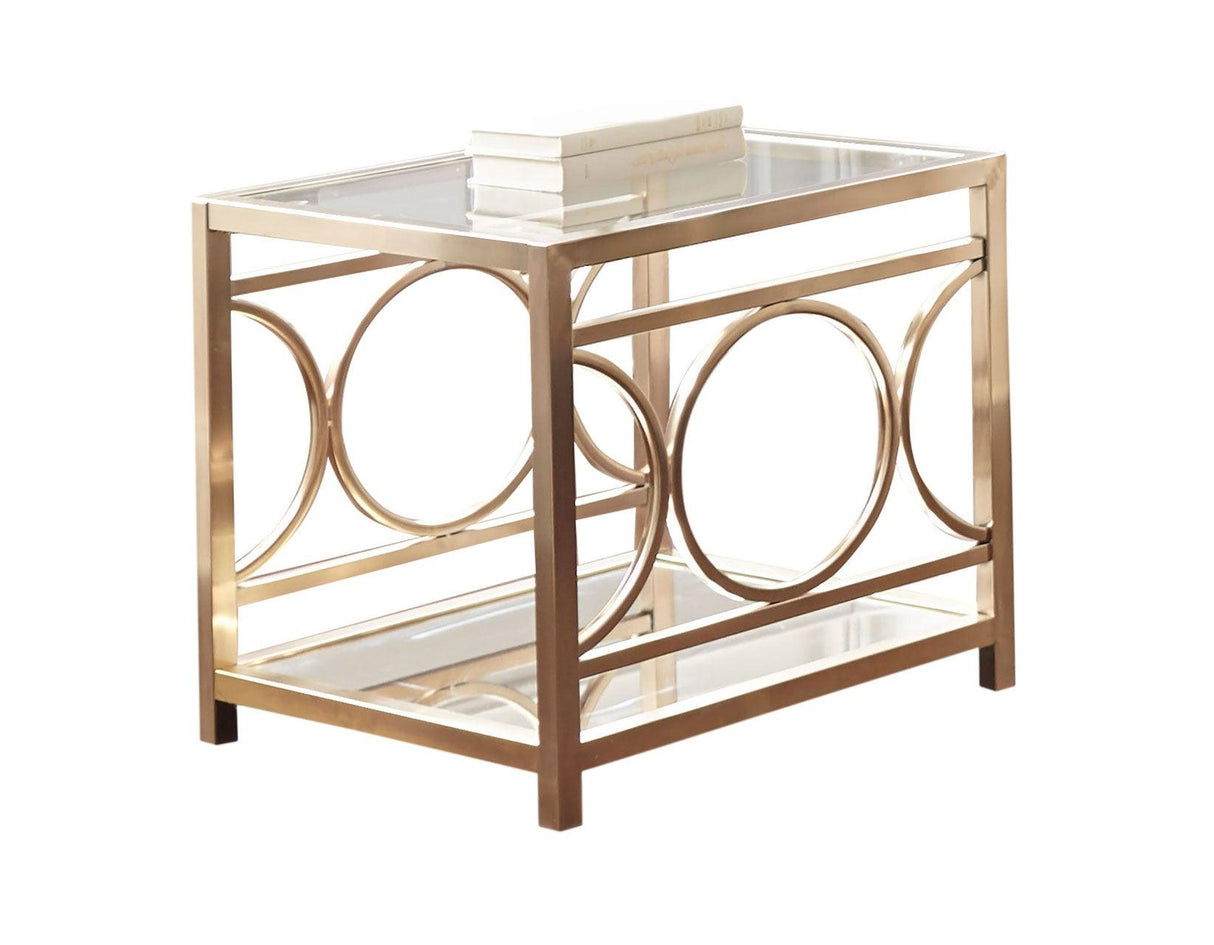 Olympia End Table by Steve Silver at Eve Furniture