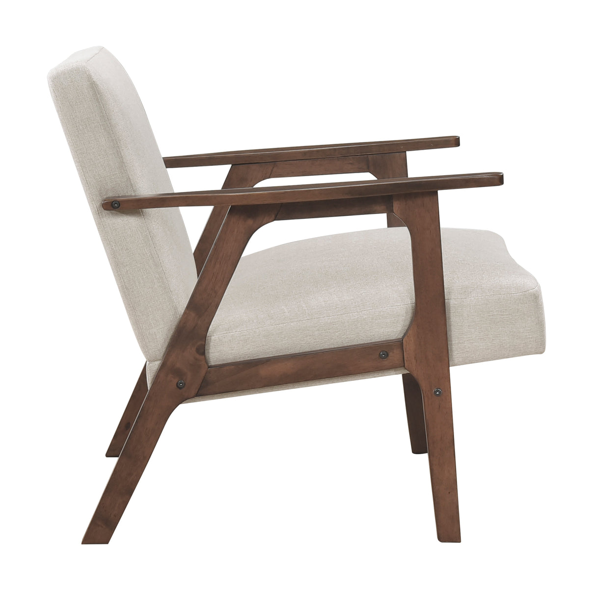 Omara Beige Accent Chair by Homelegance at Eve Furniture