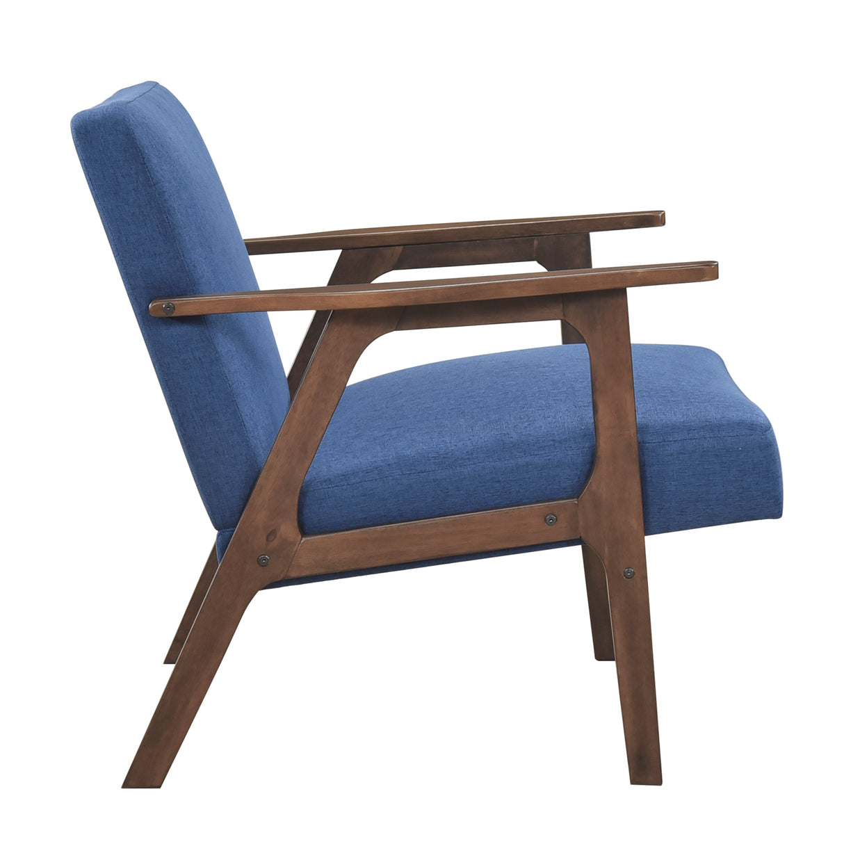 Omara Blue Accent Chair by Homelegance at Eve Furniture