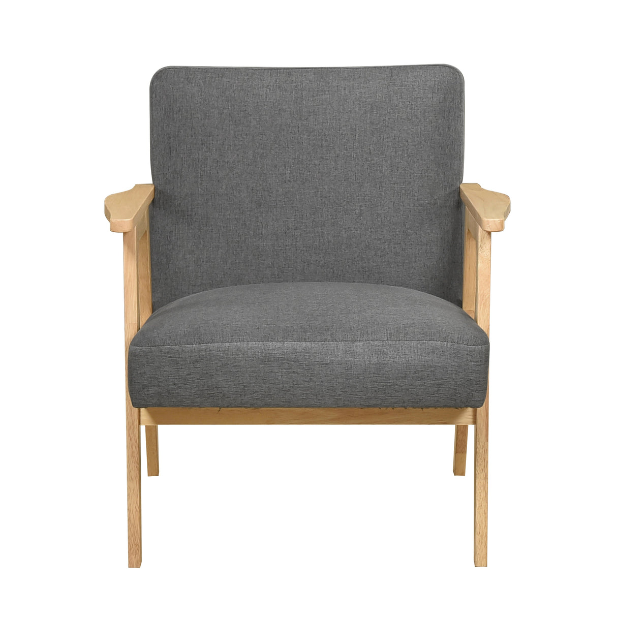 Omara Dark Gray Accent Chair by Homelegance at Eve Furniture