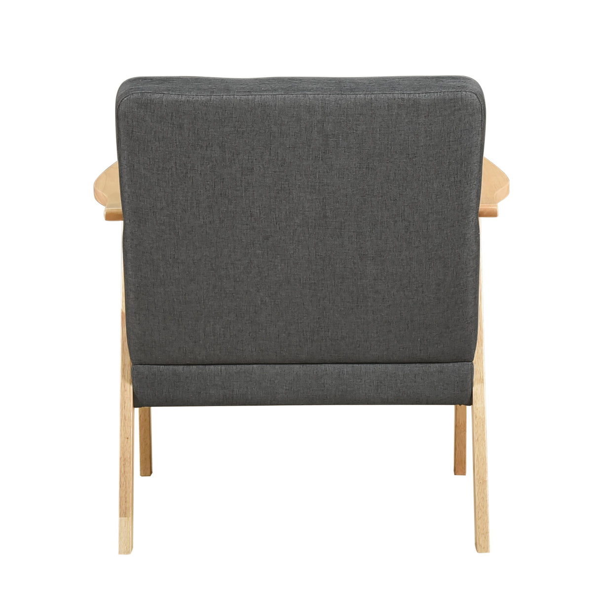Omara Dark Gray Accent Chair by Homelegance at Eve Furniture
