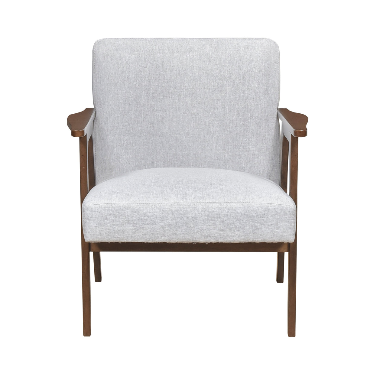 Omara Gray Accent Chair by Homelegance at Eve Furniture