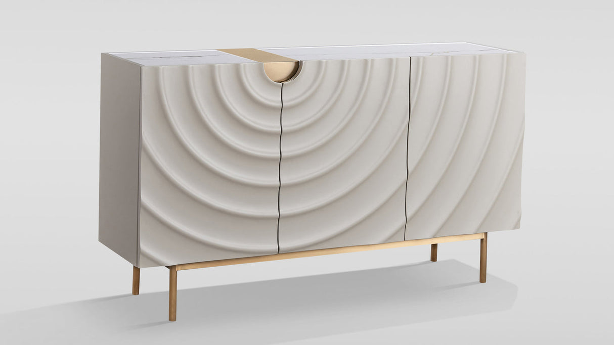 Onda Cream White Sideboard by New Era Innovations at Eve Furniture