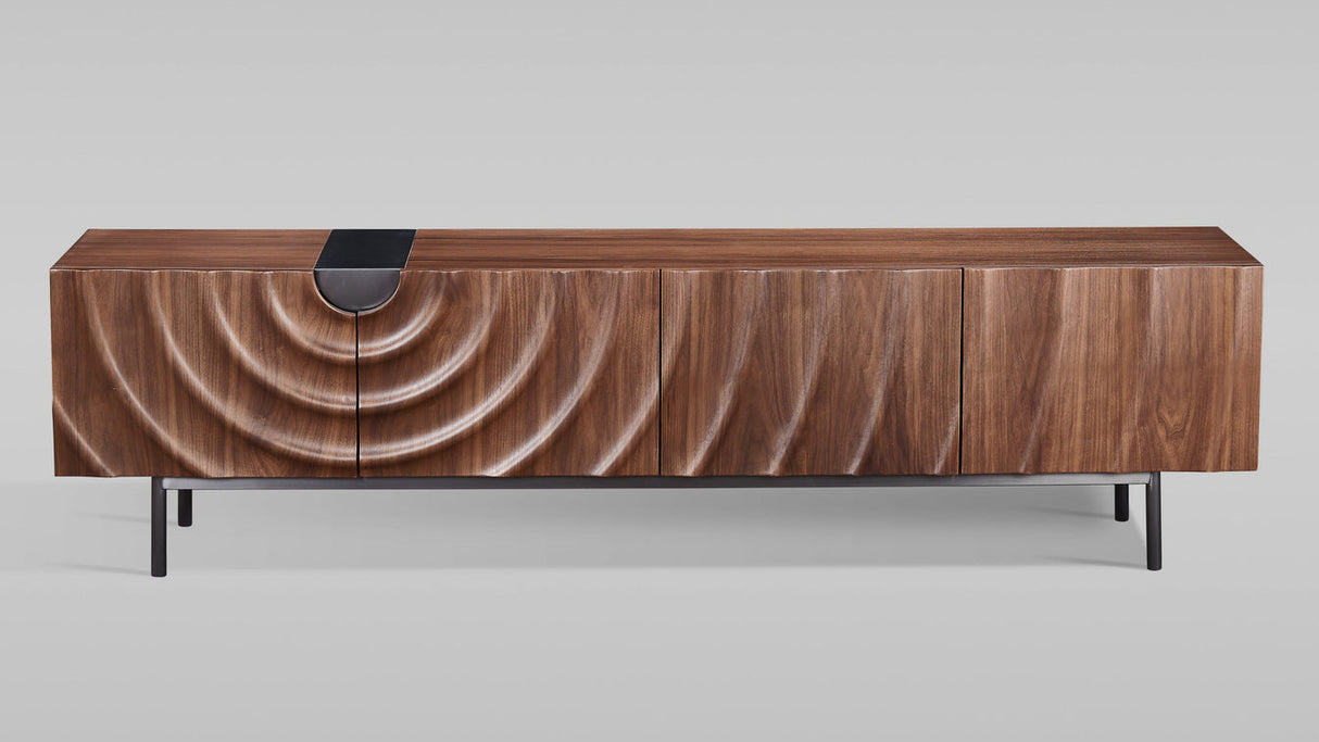 Onda Walnut TV Console by New Era Innovations at Eve Furniture