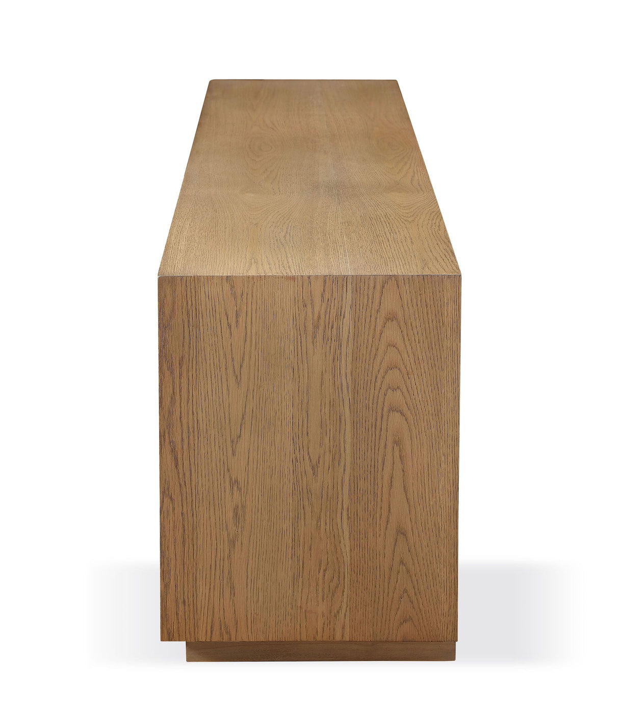 One Coastal Modern 74 inch TV Console in Bisque by Modus Furniture at Eve Furniture