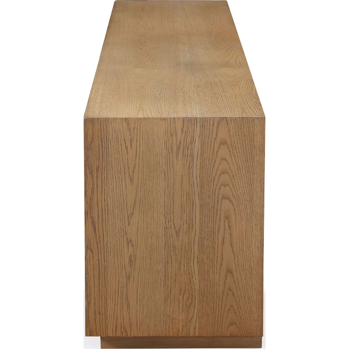 One Coastal Modern 74 inch TV Console in Bisque by Modus Furniture at Eve Furniture