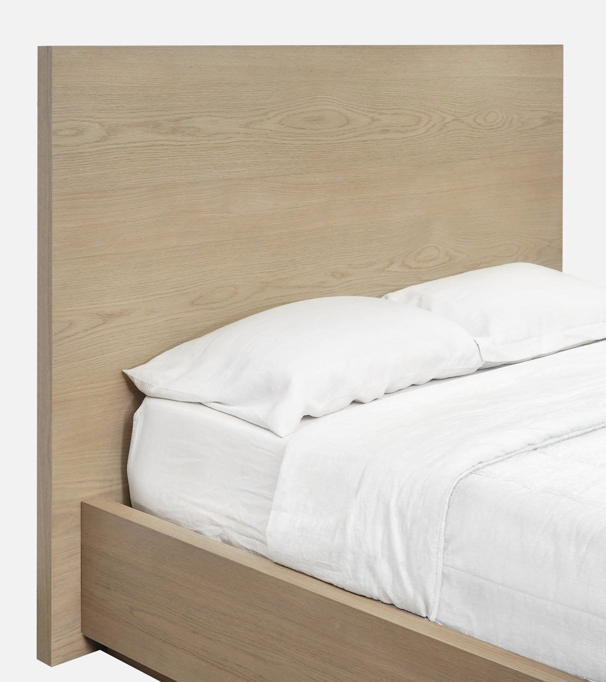 One Coastal Modern California King Platform Bed in Bisque by Modus Furniture at Eve Furniture