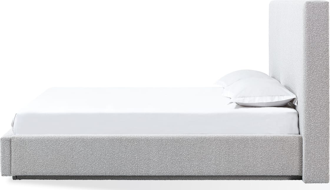 One Pearl California King Upholstered Footboard Storage Bed by Modus Furniture at Eve Furniture