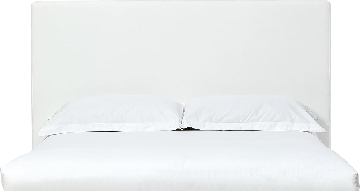 One Pearl Upholstered Modern King Headboard by Modus Furniture at Eve Furniture