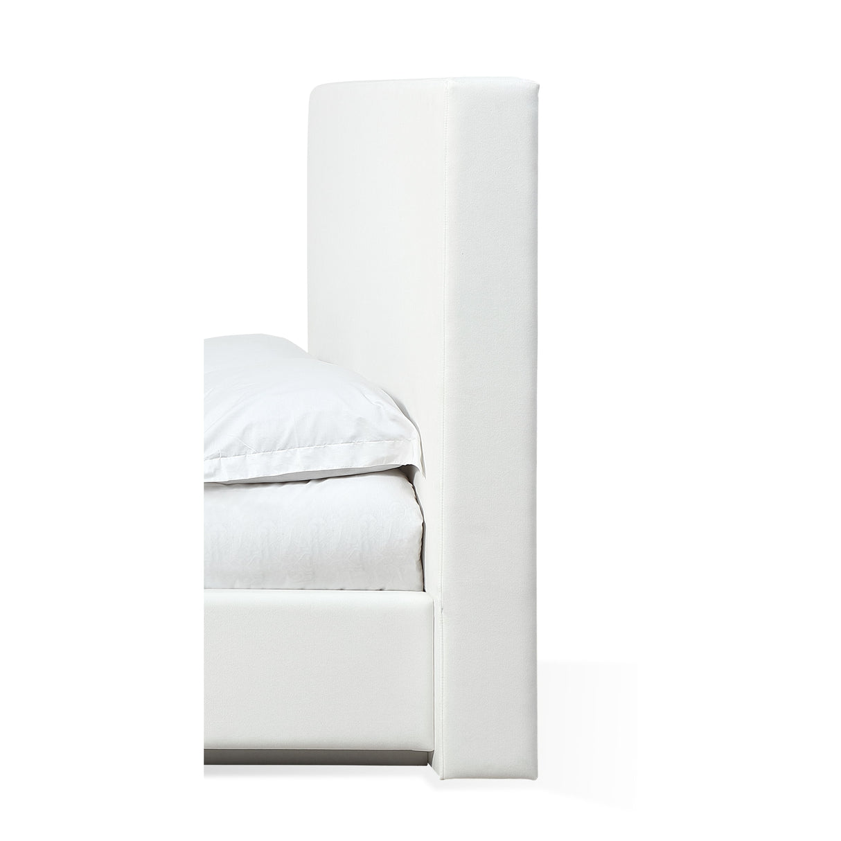 One Upholstered Modern Headboard in Pearl by Modus Furniture at Eve Furniture