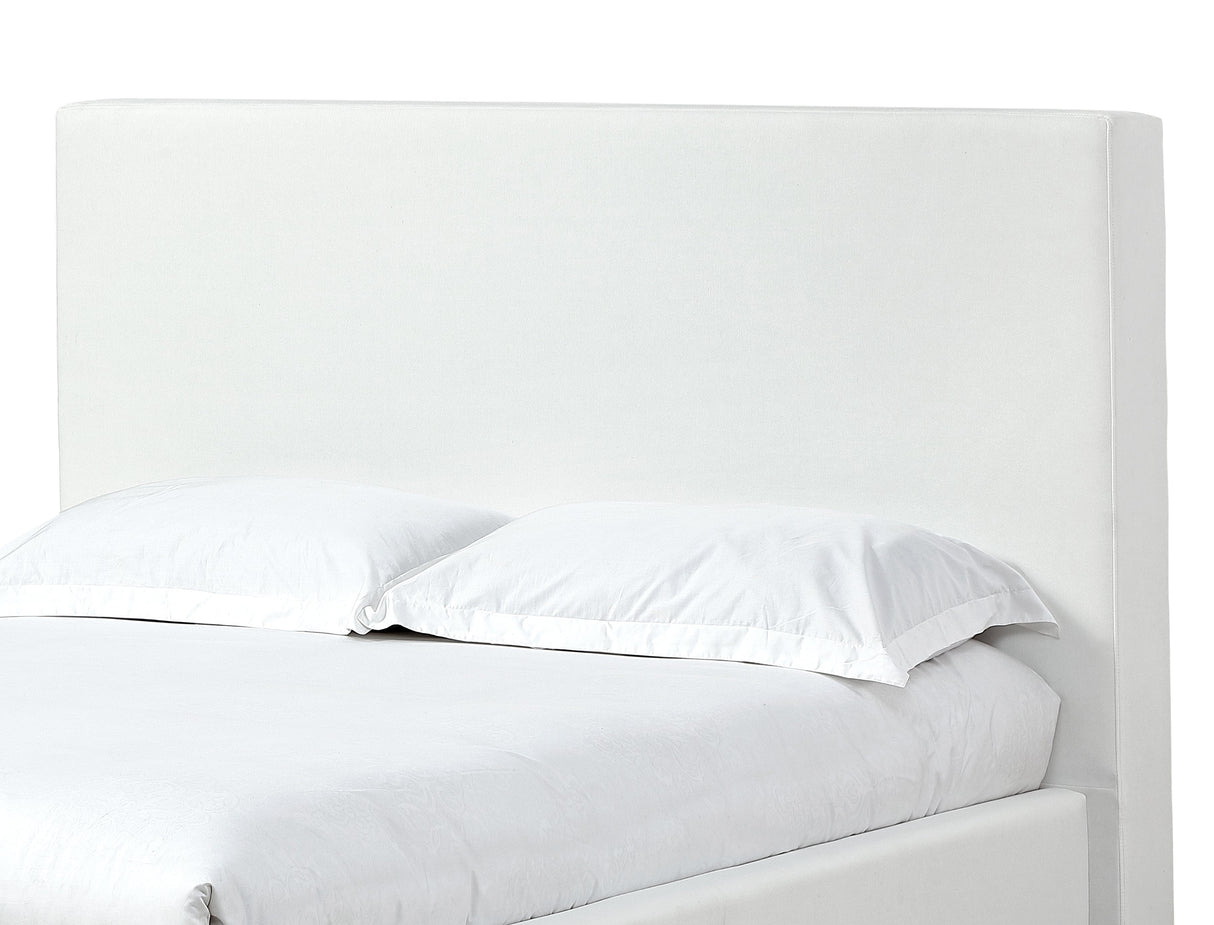 One Upholstered Modern Headboard in Pearl by Modus Furniture at Eve Furniture