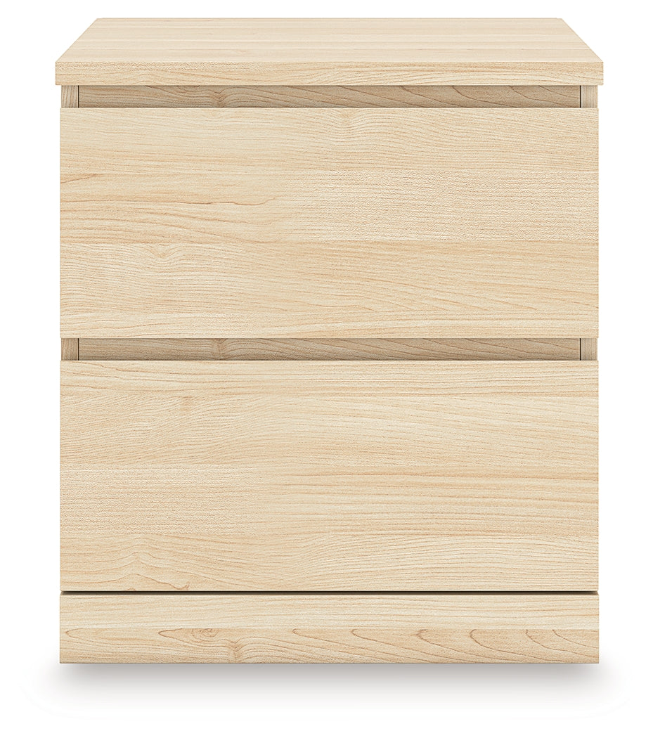 Onita Natural Nightstand by Ashley at Eve Furniture