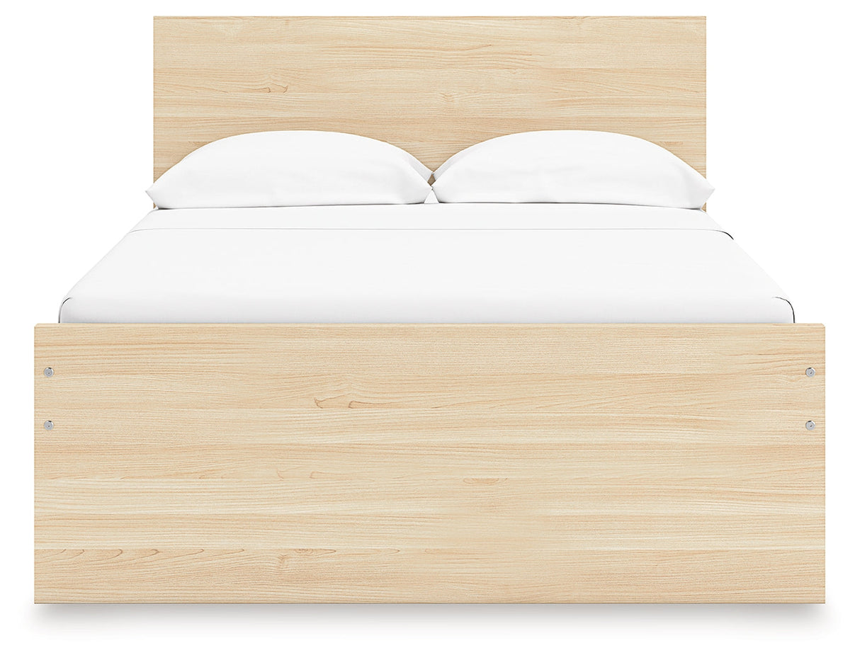 Onita Natural Youth Panel Platform Bedroom Set by Ashley at Eve Furniture