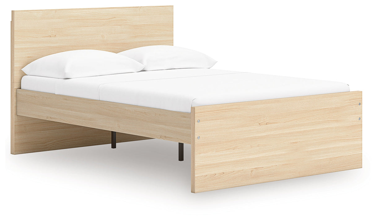 Onita Natural Youth Panel Platform Bedroom Set by Ashley at Eve Furniture