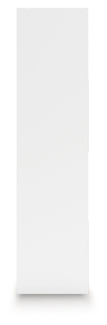 Onita White Eight Cube Organizer by Ashley at Eve Furniture