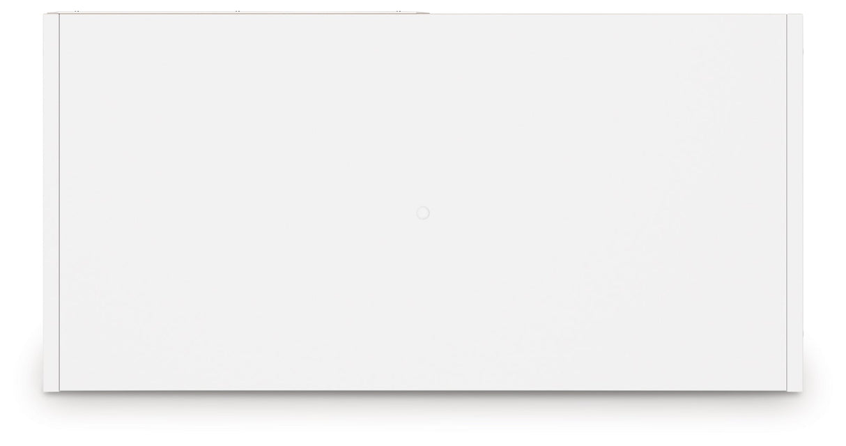 Onita White Eight Cube Organizer by Ashley at Eve Furniture