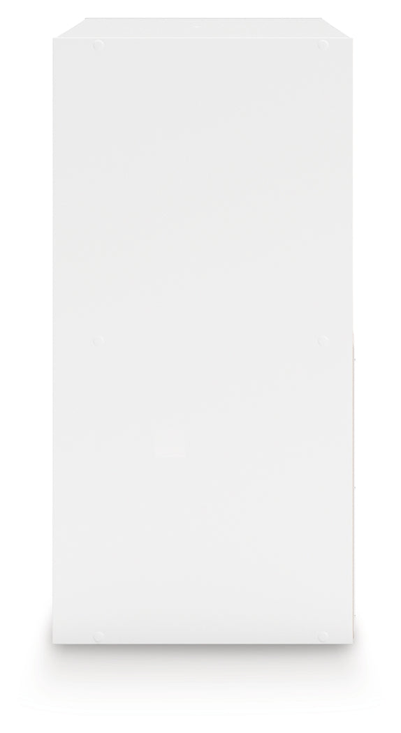 Onita White Four Cube Organizer by Ashley at Eve Furniture