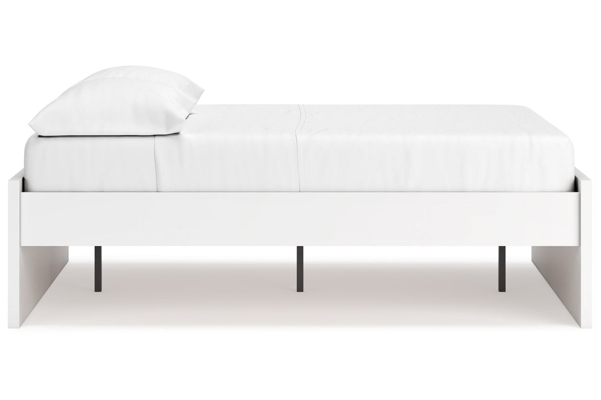 Onita White Full Platform Base Bed by Ashley at Eve Furniture