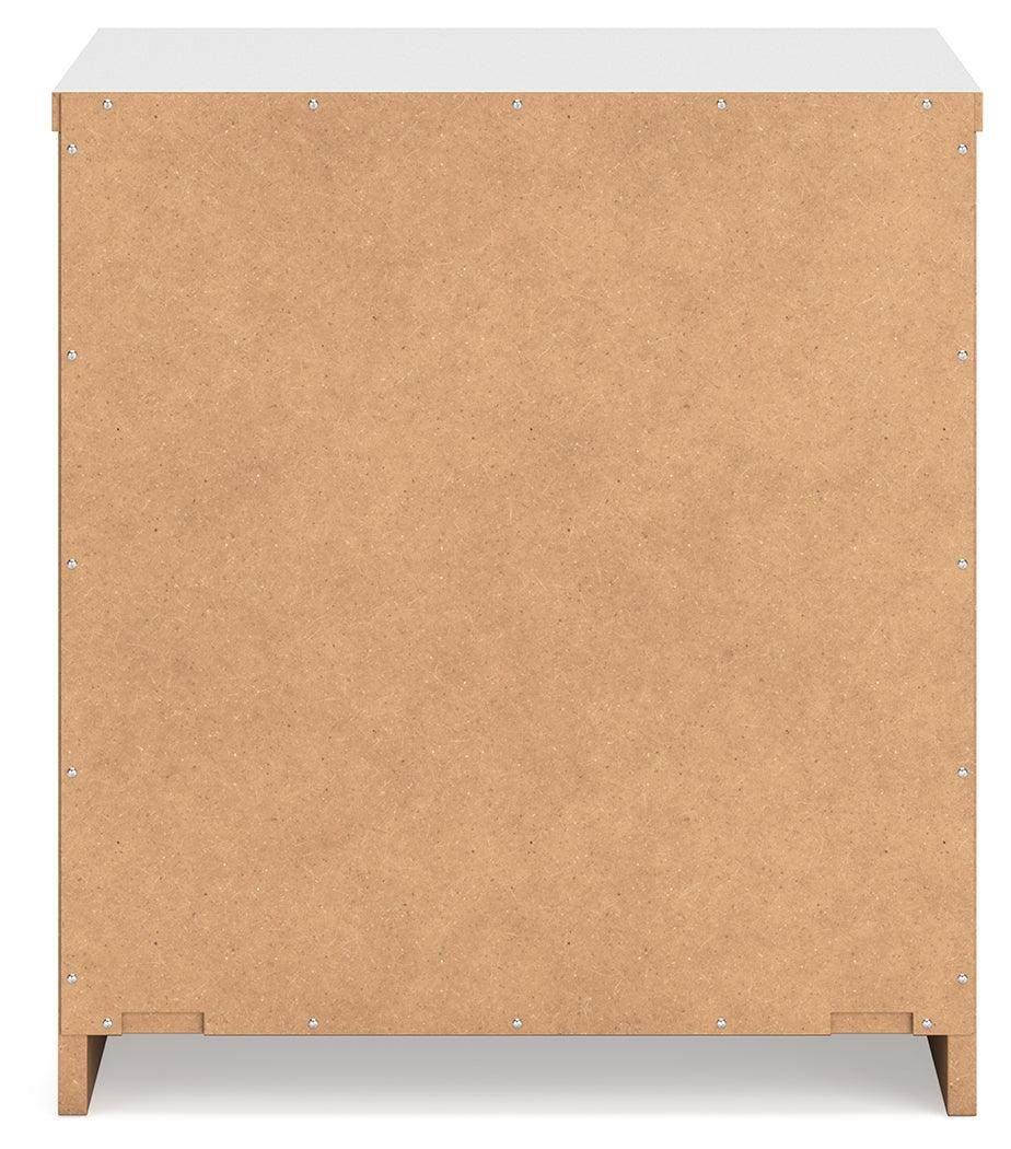 Onita White Nightstand by Ashley at Eve Furniture